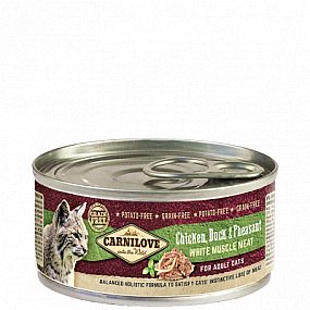 Konzerva Carnilove WMM for Adult Cats 100g Chicken, Duck & Pheasant