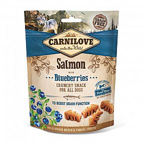 Carnilove Dog Crunchy Salmon With Blueberries With Fresh Meat 200g
