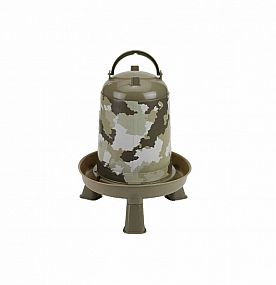 Gaun Napaječka pro drůbež 5 l 295x342mm camouflage s nohama / ECO CHICKEN DRINKER WITH LEGS CAMOUFLAGE 5 L 11857