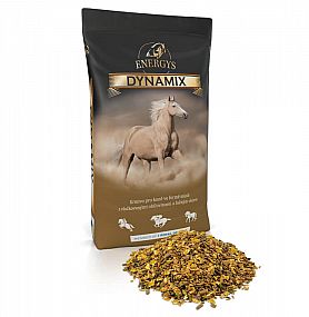 Energys Dynamix 20kg Müsli pro koně s vločkovanými obilovinami a lněným olejem