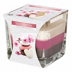 Svíčka vonná ve skle Duha Spa Garden 170g