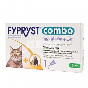 VVLP/Kapky spot-on Fypryst Combo kočka