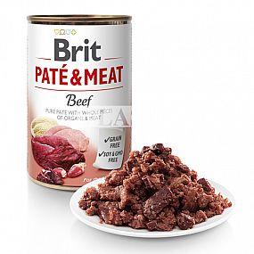 Konzerva Brit 400g Beef Paté & Meat