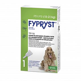 VVLP Kapky spot-on Fypryst Dog M sol 1,34ml pro psy o hmotnosti od 10 do 20kg