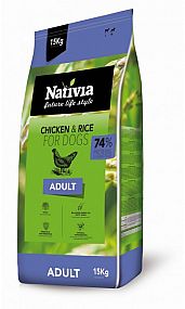 Nativia Adult Chicken&Rice 15 kg kuře a rýže