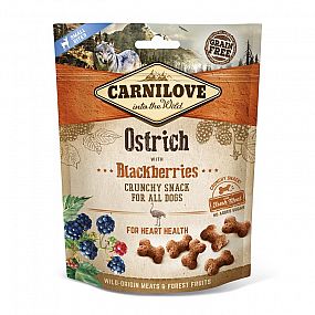 Carnilove Dog Crunchy Ostrich With Blackberries With Fresh Meat 200g