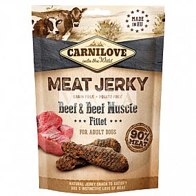 Carnilove Jerky 100g Beef & Beef Fillet
