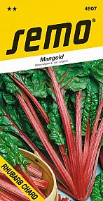 Mangold řap. RHUBARD CHARD zelený list červený řapík