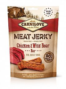 Carnilove Jerky 100g Chicken & Wild Boar Bar