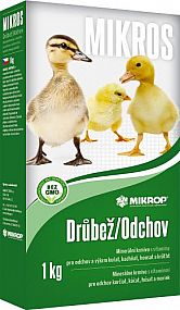 Mikros Drůbež 1kg vitamíny a minerály pro odchov drůbeže (VDV)