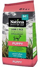 Nativia Puppy Lamb&Rice 15 kg