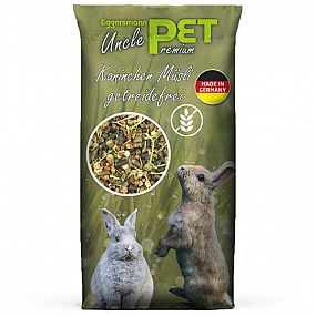 Uncle Pet Premium Kaninchen Musli bezobilné pro králíky 15kg