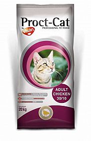 Proct-Cat Adult Chicken 20kg granule pro kočky