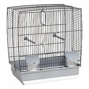 Gaun Klec pro ptáky Voltraga 641 39x25,5x45cm černá / Bird Cage 641 Votregá 18030