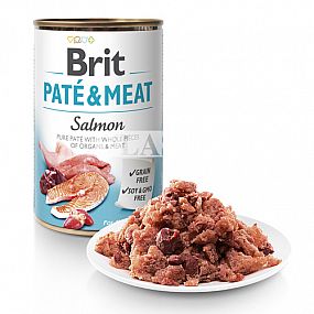 Konzerva Brit 800g Salmon Paté & Meat