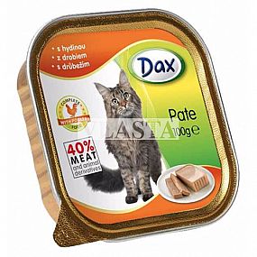 Paštika Dax 100g kočka drůbeží