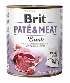 Konzerva Brit 800g Lamb Paté & Meat