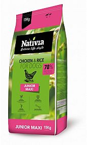 Nativia Junior MAXI Chicken&Rice 15 kg