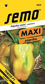 Paprika zel. THEOS F1 žlutá pro rychlení LAMYO typ