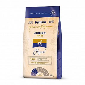 Fitmin Dog Maxi Junior 12kg kompletní krmivo pro psy