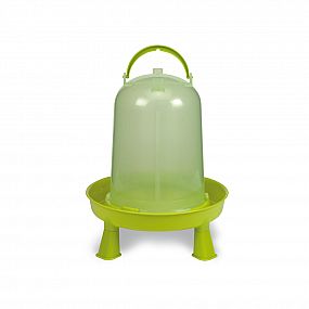 Gaun Napaječka pro drůbež 8 l 335x380mm plastová zelená s nohama ECO / CHICKEN DRINKER WITH LEGS GREEN LEMON 8 L 10948