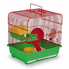 Klec hranatá pro křečky HAMSTER 30x23x31cm/ HAMSTER CAGE NO.2 38300