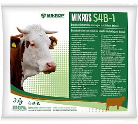 Mikros S4B 1 3kg minerály pro skot