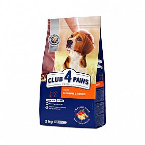 Club4Paws Dog Premium Adult Medium Breeds 14kg Chicken