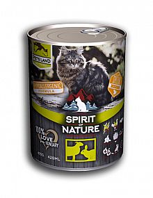 Konzerva Spirit of Nature Cat Lamb and Rabbit 415g