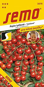 Rajče tyčkové MINI třešňové /cherry/ červené