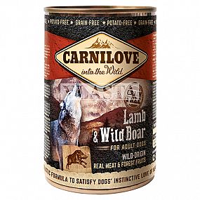 Konzerva Carnilove Can Dog 400g Wild Meat Lamb & Wild Boar