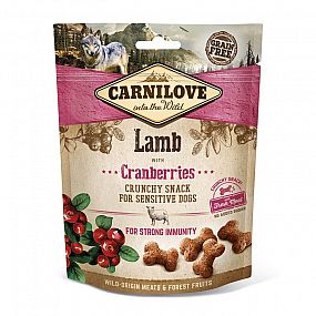 Carnilove Dog Crunchy Lamb With Cranberries With Fresh Meat 200g