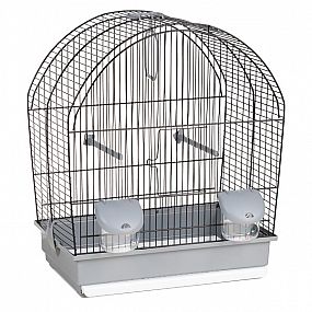 Gaun Klec pro ptáky Voltrega 642 39x25,5x48cm černá / Bird Cage 642 Votregá 18035