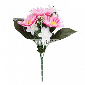 Gerbera s lilií květ x7 23cm