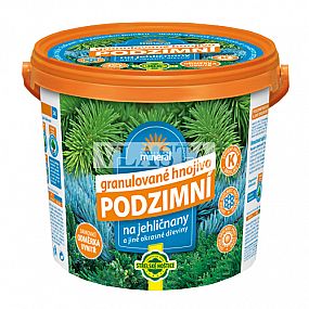 Podzimní hnojivo na jehličnany 5kg kbelík