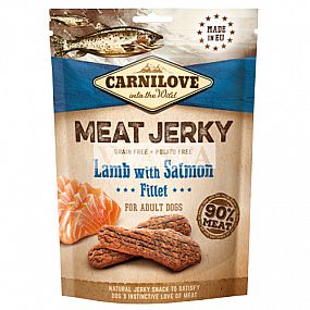 Carnilove Jerky 100g Lamb with Salmon Fillet