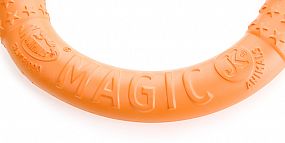 Hračka Magic Ring oranžový 27cm odolná z Eva pěny