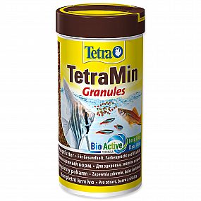 Tetra Min Granules 250 ml granulované krmivo pro všechny druhy akvarijních ryb