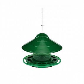 Krmítko pro ptáky plastové zelené závěsné na 2kg náplně / BIRD FEEDER GREEN 30070