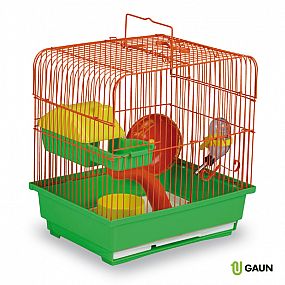 Klec hranatá pro křečky HAMSTER 30x23x31cm/ HAMSTER CAGE NO.2 38300