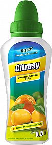 Kapalné hnojivo na citrusy 0,5 l AGRO