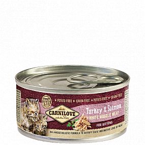 Konzerva Carnilove WMM for Kittens 100g Turkey & Salmon