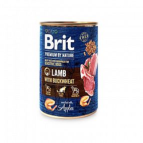 Konzerva Brit Premium 400g Lamb With Buckwheat