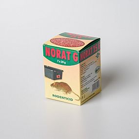 Norat G gran. 150g jed na myši