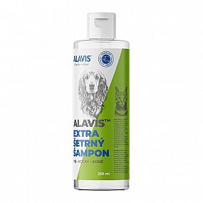 Šampon Alavis 250ml extra šetrný s obsahem aloe vera a konopného oleje