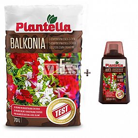 UnA/Balkonia 70l s guanen+hnojivo 250ml