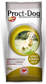 Proct-Dog Super Energy 20kg býčí maso