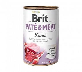Konzerva Brit 400g Lamb Paté & Meat