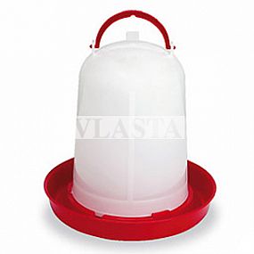 Gaun Napaječka pro drůbež 3 l 230x225mm plastová červená ECO / CHICKEN DRINKER 3 L 10935