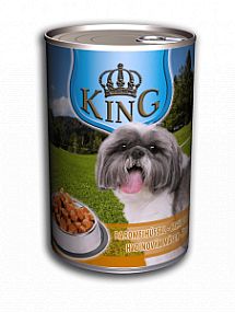 Konzerva King Dog Poultry 1240g